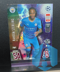 2021-22 Topps Match Attax Raheem Sterling #LE LI Lighting Limited Edition Purple